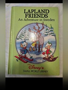Disney Lapland Friends Hardcover Book in Light Green